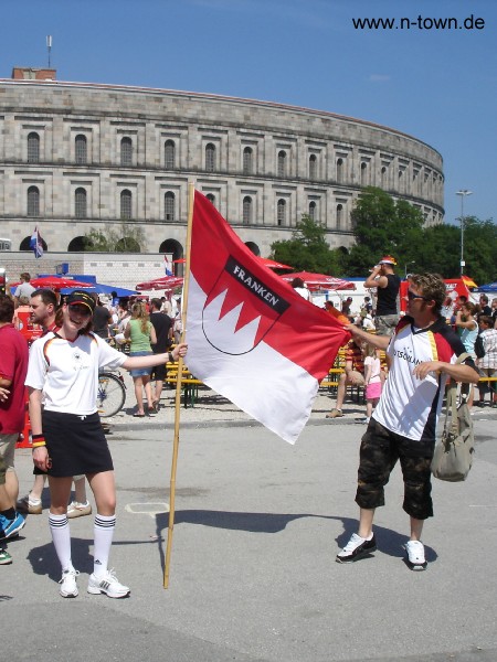 WM2006 FanFest in Nrnberg: Japan - Kroatien Franken