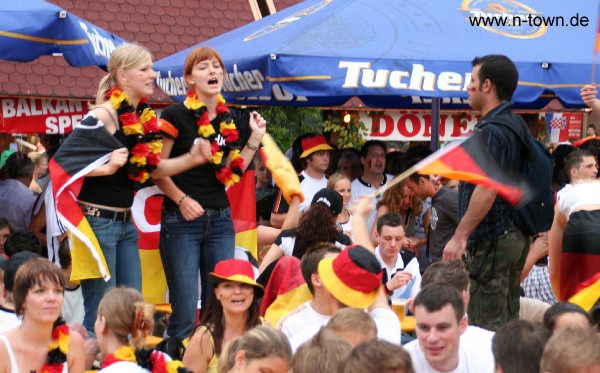 WM2006 Deutschland - Ecuador 3:0 auf dem Hauptmarkt