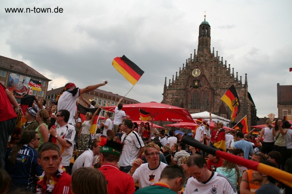 WM2006 Deutschland - Ecuador 3:0 auf dem Hauptmarkt