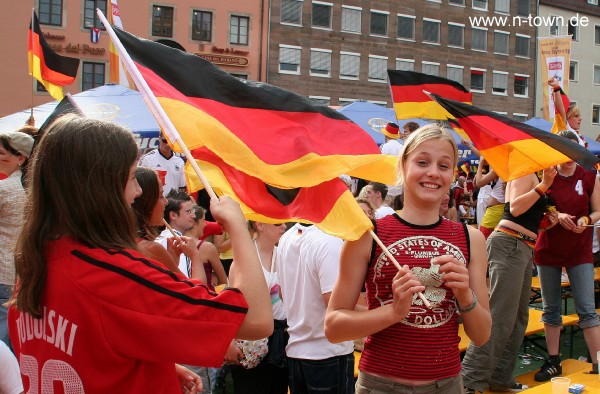 WM2006 Deutschland - Ecuador 3:0 auf dem Hauptmarkt