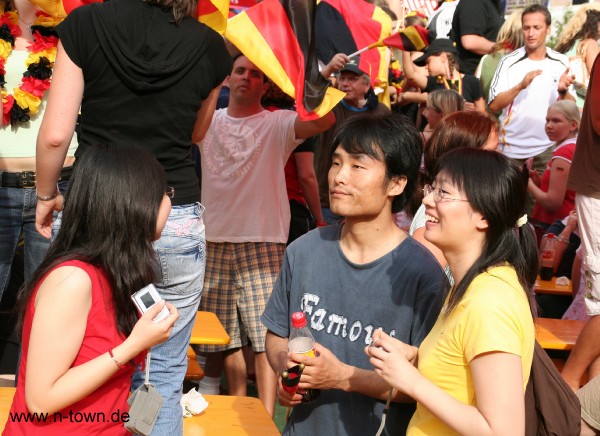 WM2006 Deutschland - Ecuador 3:0 auf dem Hauptmarkt