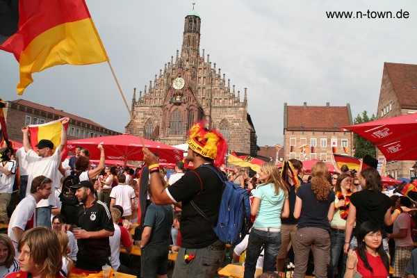 WM2006 Deutschland - Ecuador 3:0 auf dem Hauptmarkt