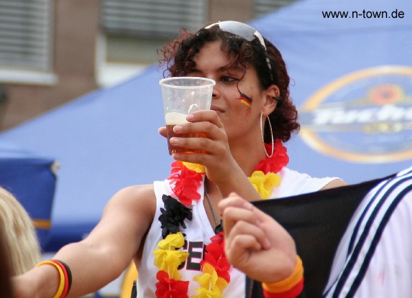 WM2006 Deutschland - Ecuador 3:0 auf dem Hauptmarkt