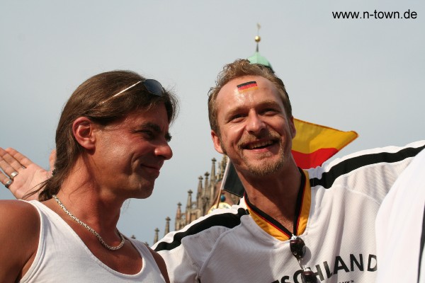 WM2006 Deutschland - Ecuador 3:0 auf dem Hauptmarkt