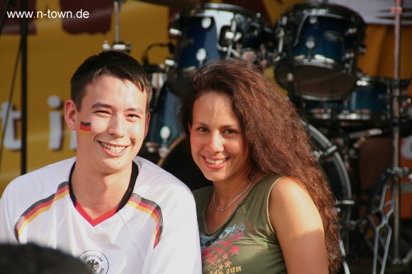 WM2006 Deutschland - Ecuador 3:0 auf dem Hauptmarkt