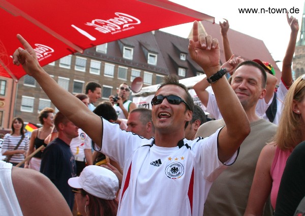 WM2006 Deutschland - Ecuador 3:0 auf dem Hauptmarkt