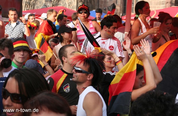 WM2006 Deutschland - Ecuador 3:0 auf dem Hauptmarkt