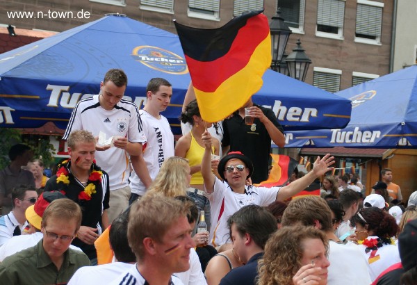 WM2006 Deutschland - Ecuador 3:0 auf dem Hauptmarkt