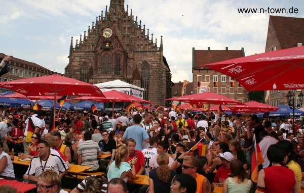 WM2006 Deutschland - Ecuador 3:0 auf dem Hauptmarkt