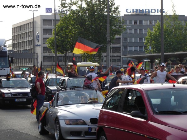 WM2006 Deutschland - Ecuador 3:0 auf dem Plrrer