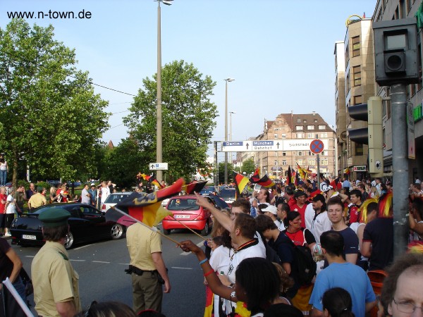 WM2006 Deutschland - Ecuador 3:0 auf dem Plrrer