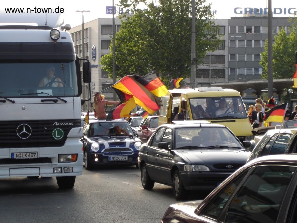 WM2006 Deutschland - Ecuador 3:0 auf dem Plrrer