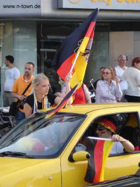 WM2006 Deutschland - Ecuador 3:0 auf dem Plrrer