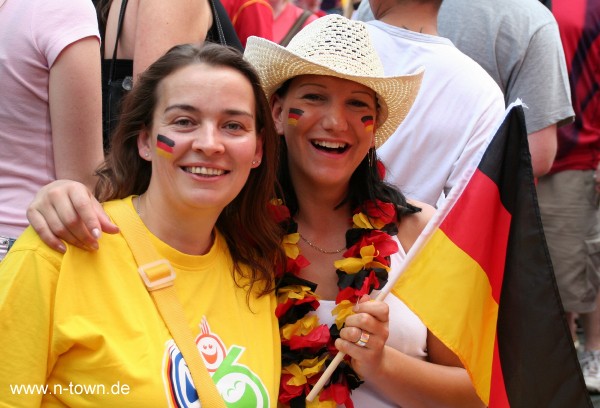 WM2006 Deuschland - Schweden auf dem Hauptmarkt