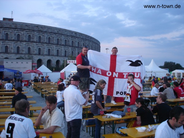 WM06 Fanfest Nuernberg Englands in nuremberg