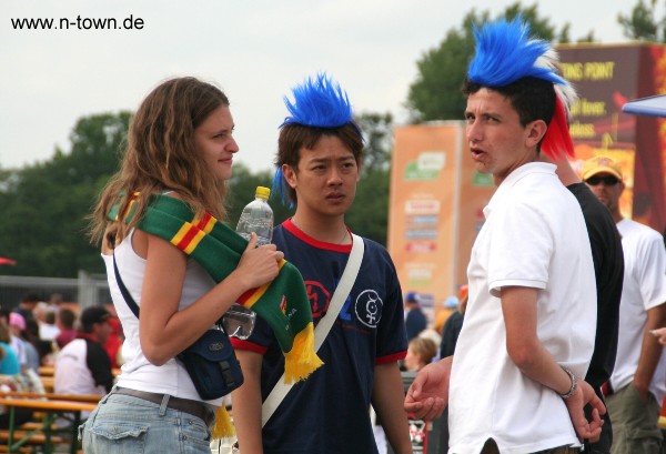 WM2006 Ghana : USA auf dem FanFest