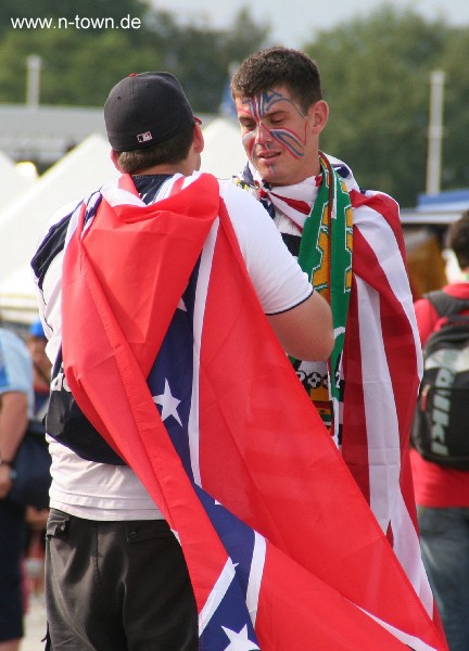 WM2006 Ghana : USA auf dem FanFest