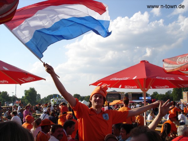 WM2006 FanFest in Nrnberg: Holland - Portugal 0:1