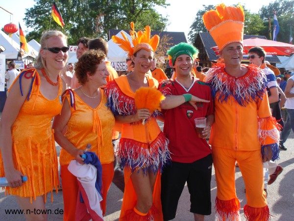 WM2006 FanFest in Nrnberg: Holland - Portugal 0:1