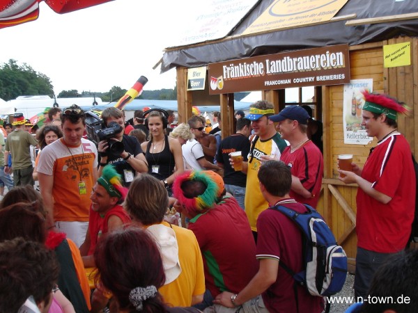 WM2006 FanFest in Nrnberg: Holland - Portugal 0:1