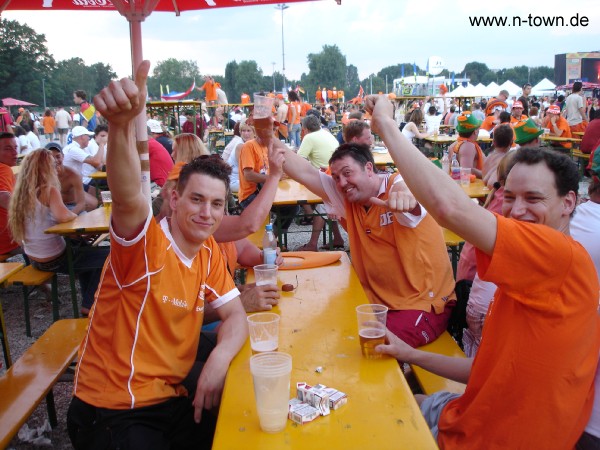 WM2006 FanFest in Nrnberg: Holland - Portugal 0:1