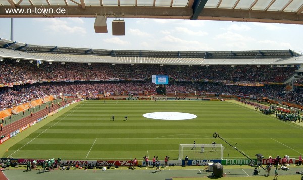 WM2006 Gruppenspiel in Nrnberg: Japan - Kroatien im Frankenstadion