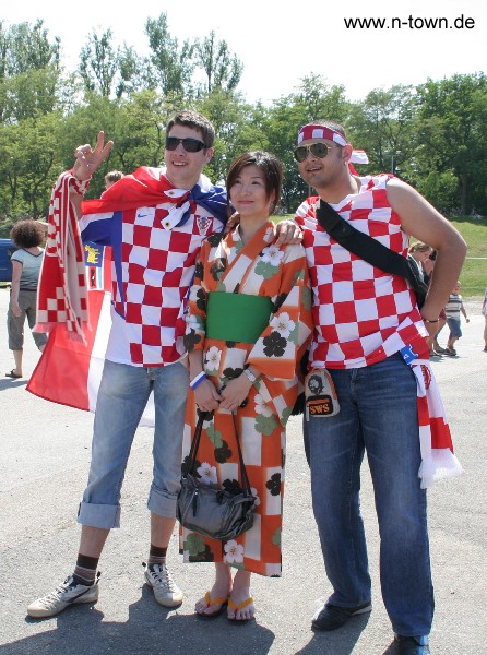 WM2006 Japan - Kroatien auf dem FanFest