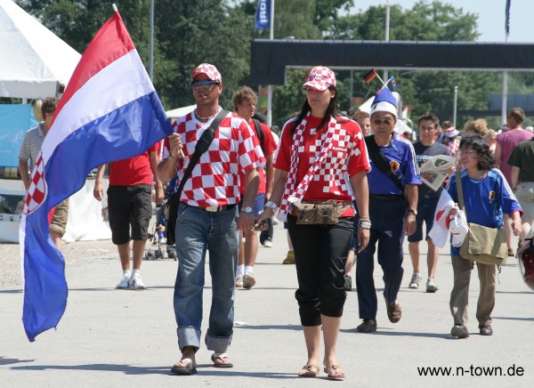 WM2006 Japan - Kroatien auf dem FanFest