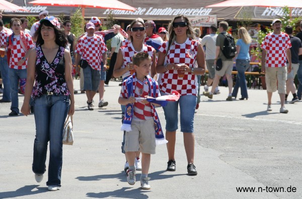 WM2006 Japan - Kroatien auf dem FanFest