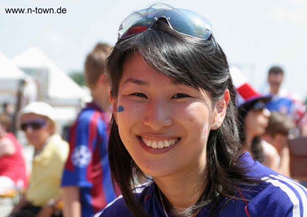 WM2006 Japan - Kroatien auf dem FanFest