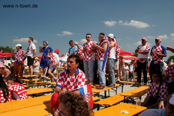 WM2006 Japan - Kroatien auf dem FanFest