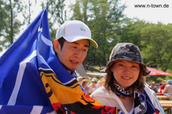 WM2006 Japan - Kroatien auf dem FanFest