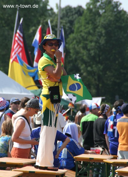 WM2006 Japan - Kroatien auf dem FanFest