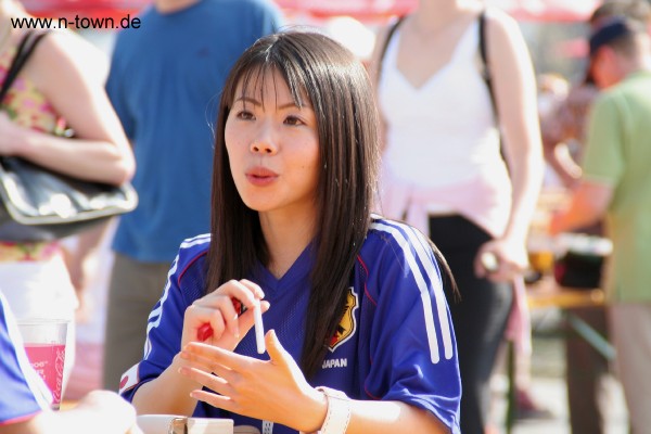 WM2006 Japan - Kroatien auf dem FanFest