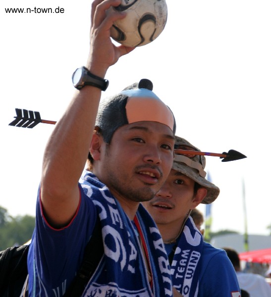 WM2006 Japan - Kroatien auf dem FanFest