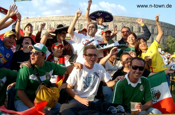 WM2006 FanFest in Nrnberg: Mexico - Iran (von Simone Bauer)