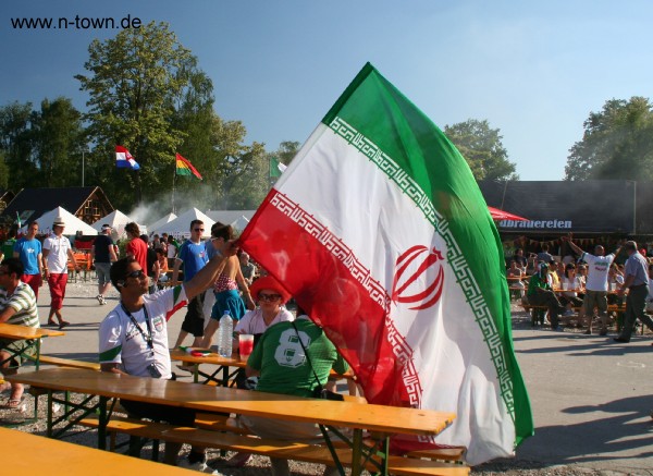 WM2006 FanFest in Nrnberg: Mexico - Iran (von Simone Bauer)