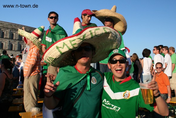 WM2006 FanFest in Nrnberg: Mexico - Iran (von Simone Bauer)