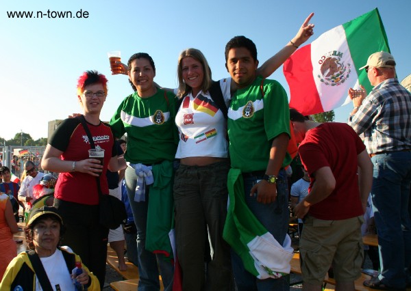 WM2006 FanFest in Nrnberg: Mexico - Iran (von Simone Bauer)