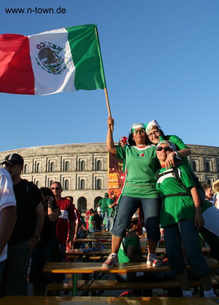 WM2006 FanFest in Nrnberg: Mexico - Iran (von Simone Bauer)