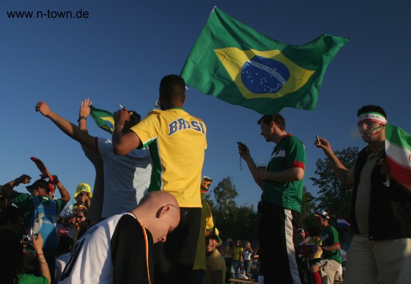 WM2006 FanFest in Nrnberg: Mexico - Iran (von Simone Bauer)