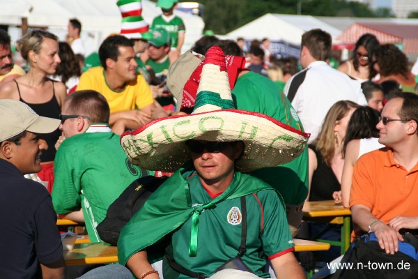 WM2006 FanFest in Nrnberg: Mexico - Iran (von Simone Bauer)