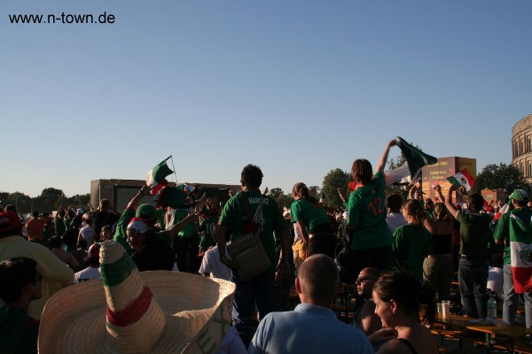 WM2006 FanFest in Nrnberg: Mexico - Iran (von Simone Bauer)