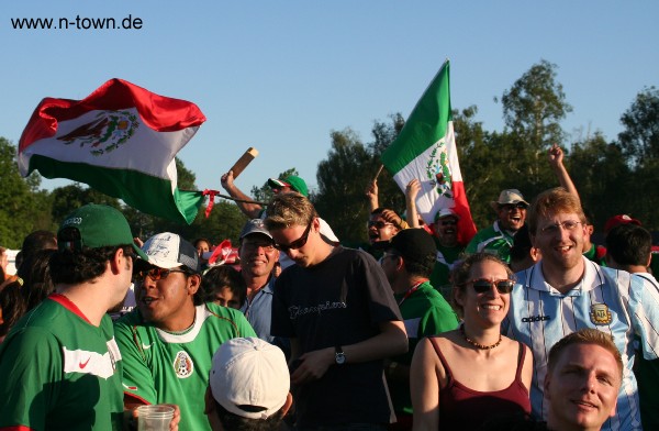 WM2006 FanFest in Nrnberg: Mexico - Iran (von Simone Bauer)