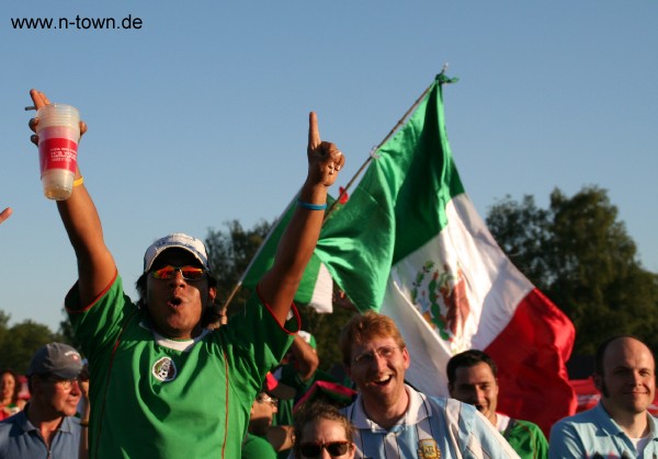 WM2006 FanFest in Nrnberg: Mexico - Iran (von Simone Bauer)