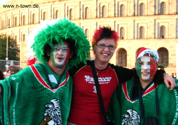 WM2006 FanFest in Nrnberg: Mexico - Iran (von Simone Bauer)