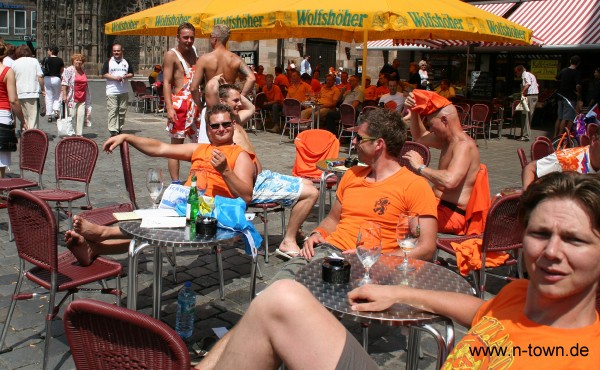 WM2006 Oranje - Portugal 0:1 auf dem Hauptmarkt