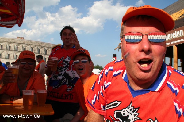 WM2006 Oranje - Portugal 0:1 auf dem FanFest in Nrnberg