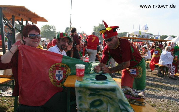 WM2006 Oranje - Portugal 0:1 auf dem FanFest in Nrnberg