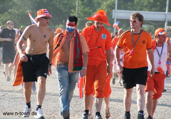 WM2006 Oranje - Portugal 0:1 auf dem FanFest in Nrnberg